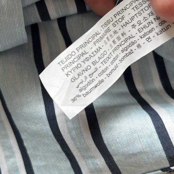 Zara Linen Blend Top - Picture 10 of 12